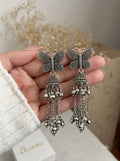 Mira Butterfly Tassel Earrings