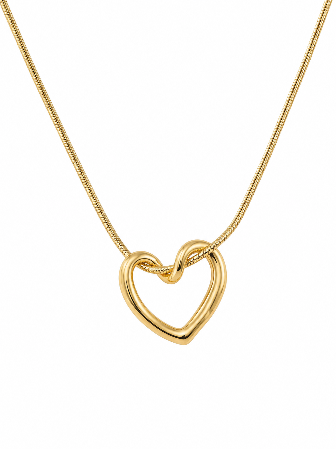 Eternal Heart Knot Necklace