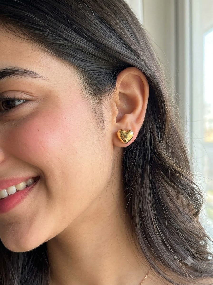Serena Heart Earrings