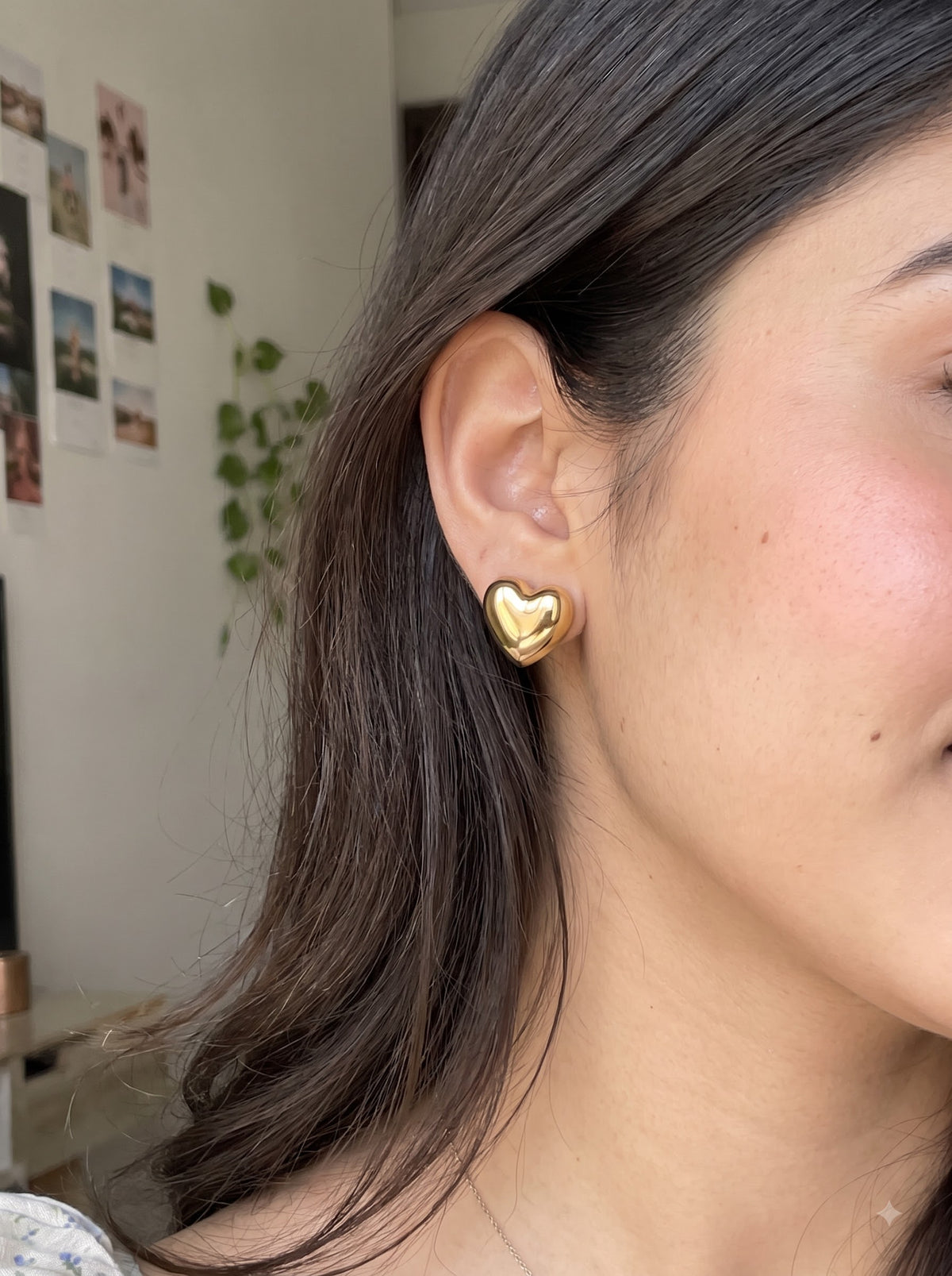 Serena Heart Earrings