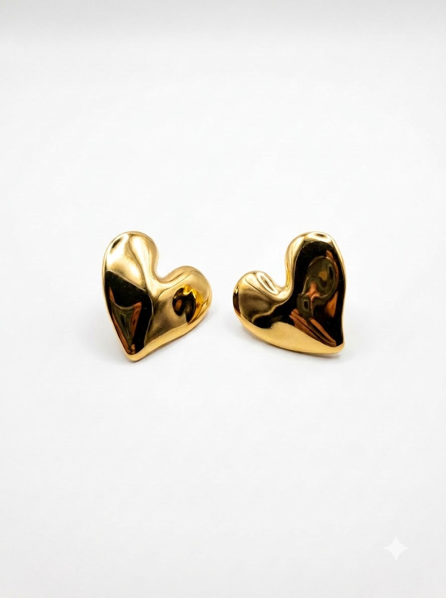 Celeste Love Heart Earrings