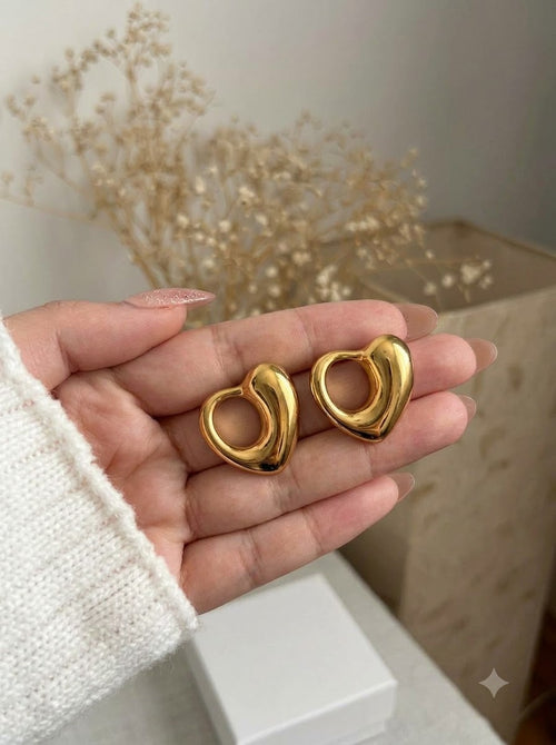 Celeste Heart Earrings