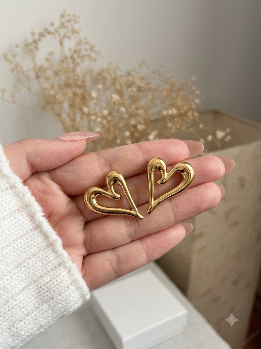 Aurelia Heart Earrings