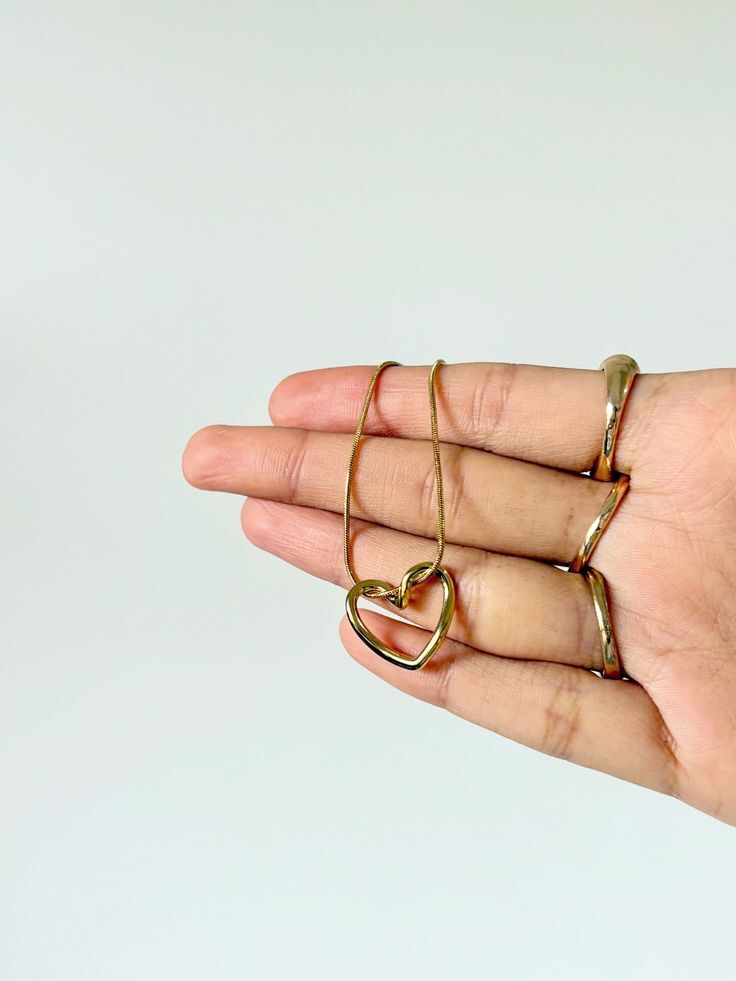 Eternal Heart Knot Necklace